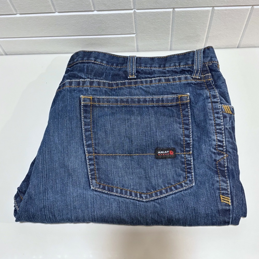 Ariat M3 Loose FR Flame Resistant Jeans Size 48x32 Denim CAT 2 NFPA 2112 Men's